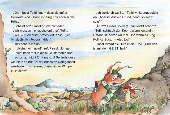 Immagine prodotto Tafiti und die Geisterhöhle (Tedesco, Julia Boehme, Julia Ginsbach, Loewe Prima lettura autonoma, Tafiti, 2020)