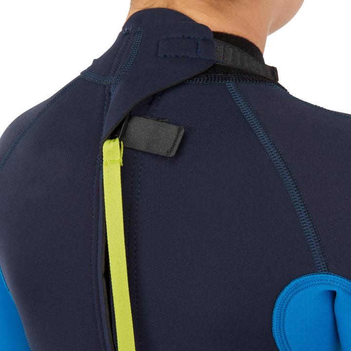 Actual product image Olaian SWS100TW 2/2 JR Surf wetsuit NAV (2 mm, 128)