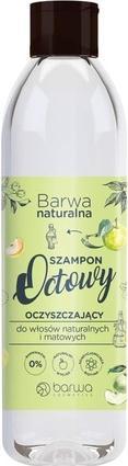 Actual product image Barwa Colour - Natural Acetic Cleansing Shampoo For Natural And Matte Hair 300Ml (300 ml, Liquid shampoo)
