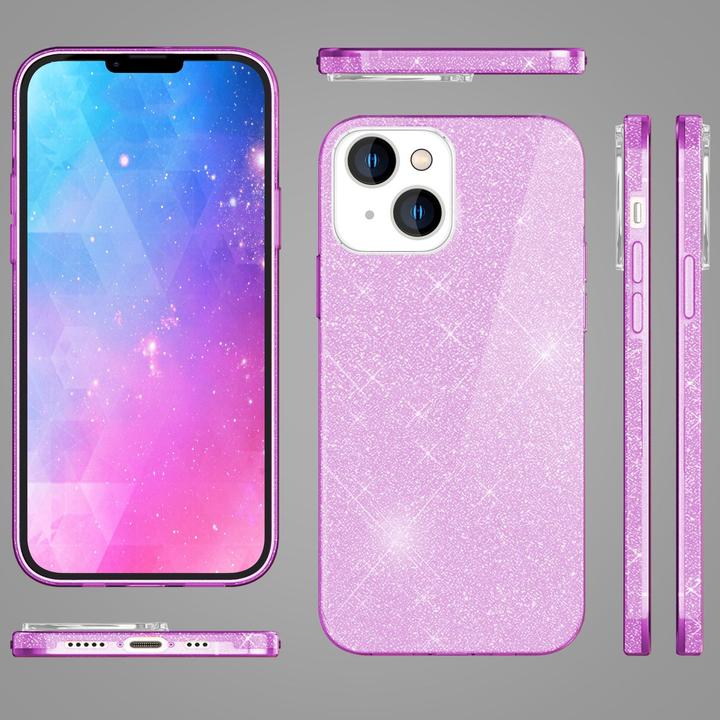 Actual product image Nalia Glitter cover (Apple iPhone 14)