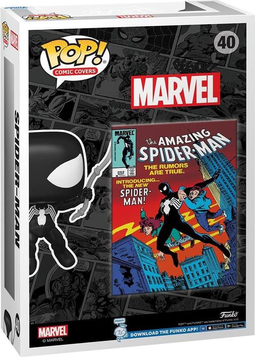 Immagine prodotto Funko Figura in vinile della copertina del fumetto Marvel POP! Amazing Spider-Man #252 9 cm