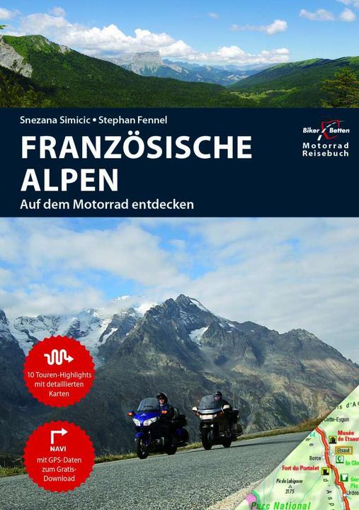 Immagine prodotto Guida di viaggio in moto Alpi francesi
