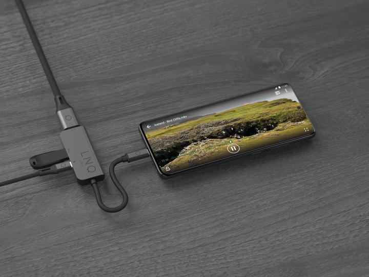 Actual product image LINQ Connects 3in1 USB-C Multiport Hub (USB-C, 1 Ports)