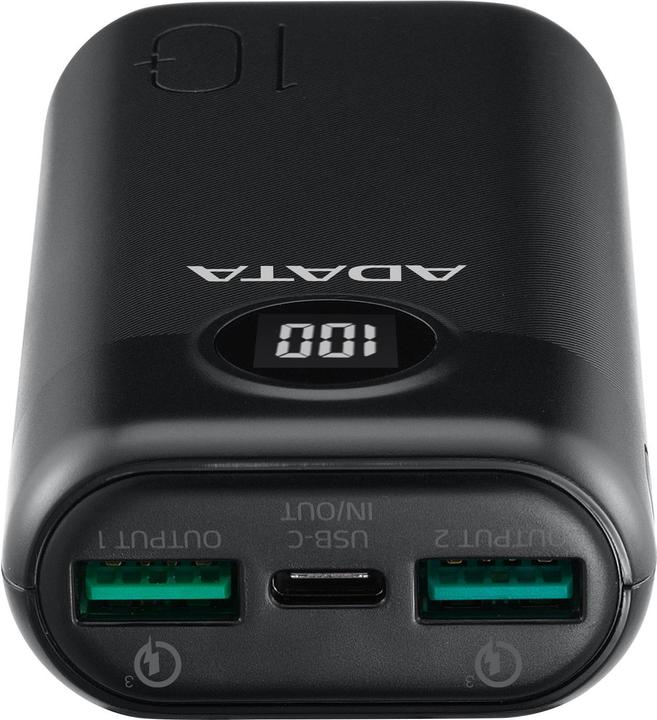 Immagine prodotto Adata P10000QCD (10000 mAh, 22.50 W, 37 Wh)
