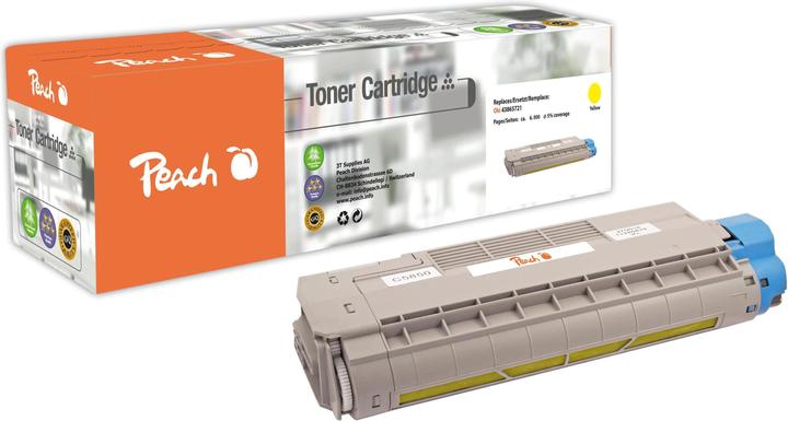 Immagine prodotto Peach Toner OKI 43865721 giallo (Y)