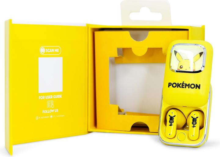 Actual product image OTL Pokemon Pikachu Slide TWS earphones