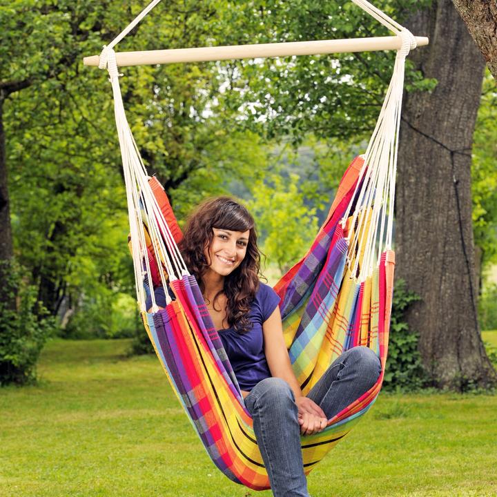 Produktbild Amazonas Brasil Rainbow Doppelhängematte, 160x130 cm, 150 kg (150 kg)