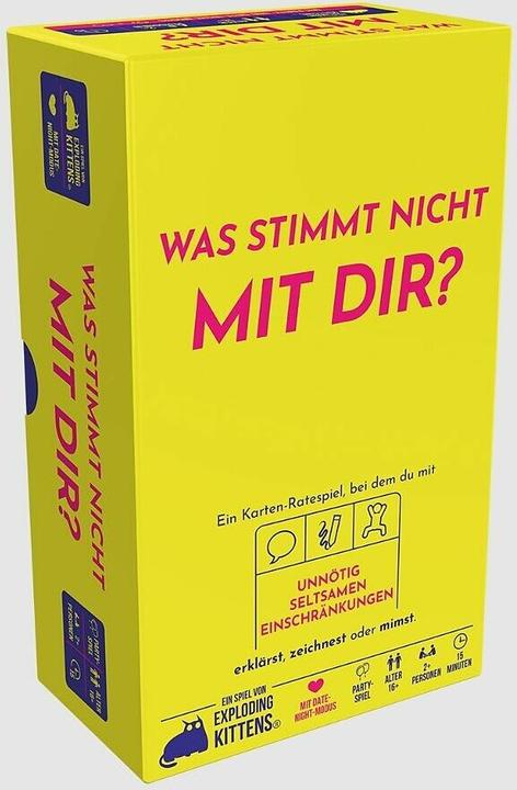 Actual product image Asmodée What's Wrong With You? (De) (German)