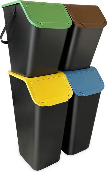 Produktbild Go Practic 4-teiliges Küchenmülleimer-Set (120 l)