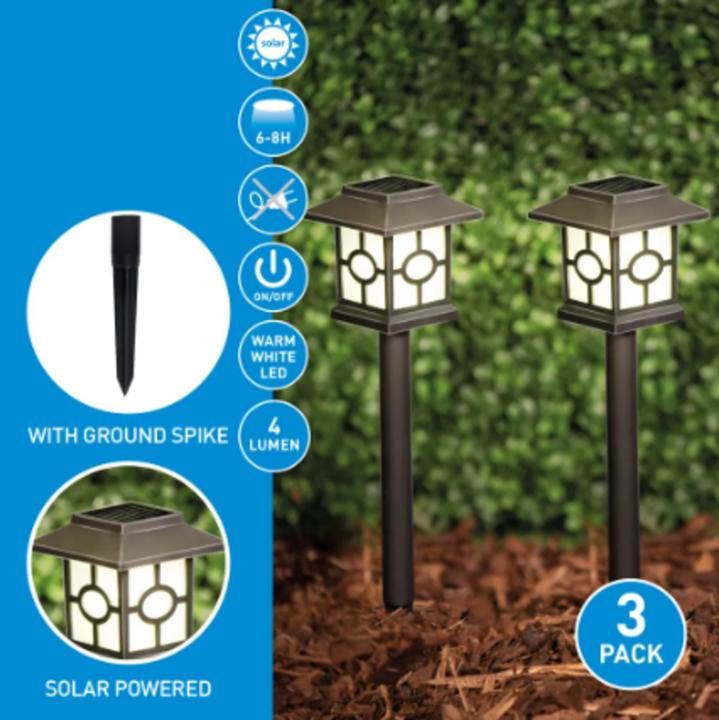 Produktbild Grundig Solar light spike 3pc LED (4 lm)