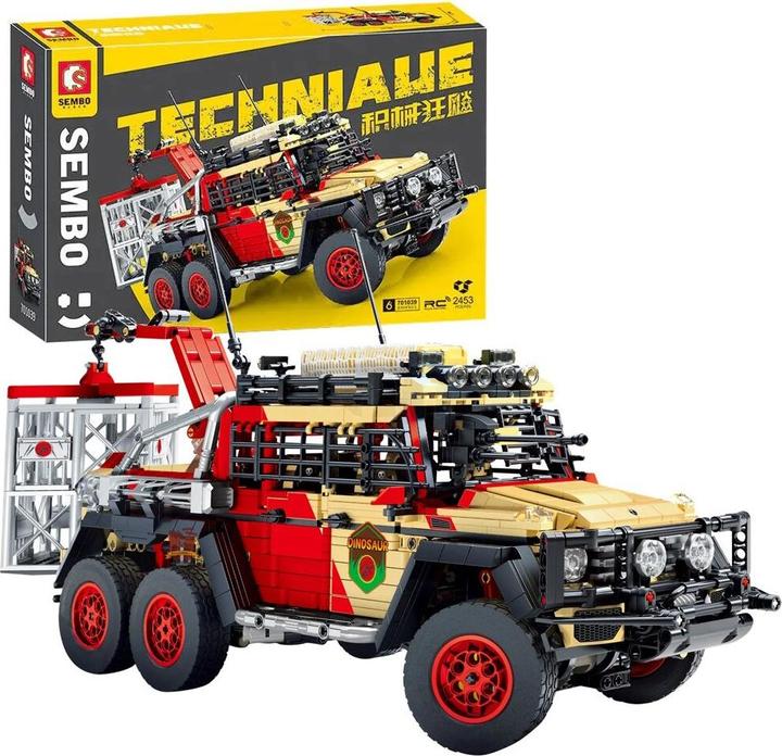 Produktbild Sembo 701039 - 6x6 Jeep (RC) (2453 Teile)