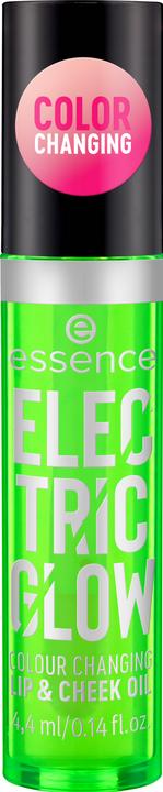 Actual product image essence Electric Glow Colour Changing Lip & Cheek Oil (Transparent)