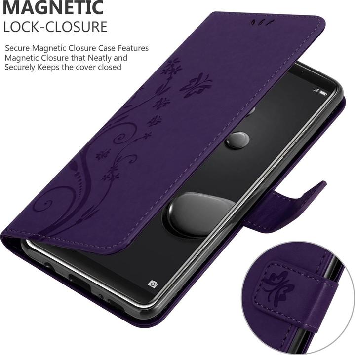 Image du produit Cadorabo Housse Flower Book pour Huawei MATE 10 PRO (Mate 10 Pro)