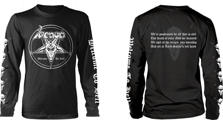 Produktbild Venom Welcome To Hell White Print (Longsleeve) (M)