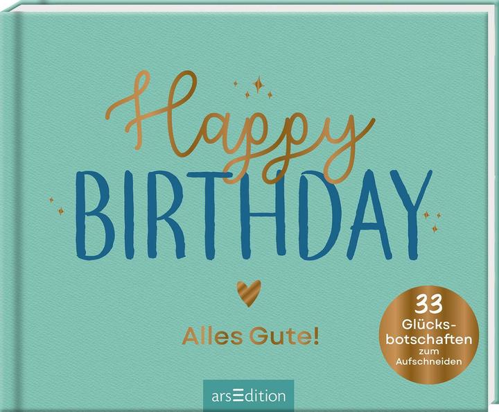 Actual product image Buch Happy Birthday - Alles Gute! (German, 2024)