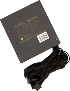 Image du produit Fourze PS650W Alimentation 650 W 24 broches ATX ATX noir (650 W)