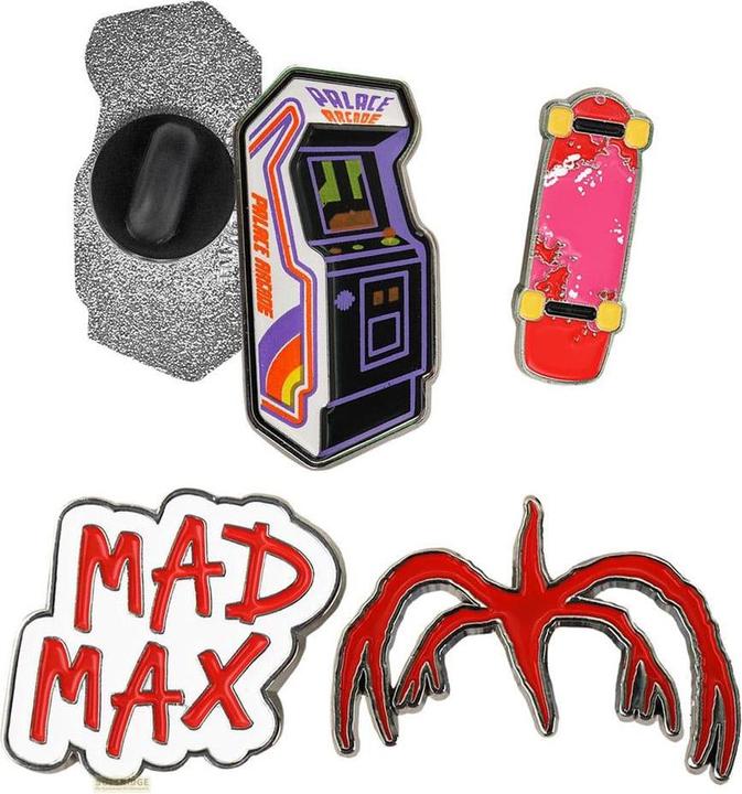 Cinereplicas Stranger Things Ansteck-Pins 4er-Pack Season 2