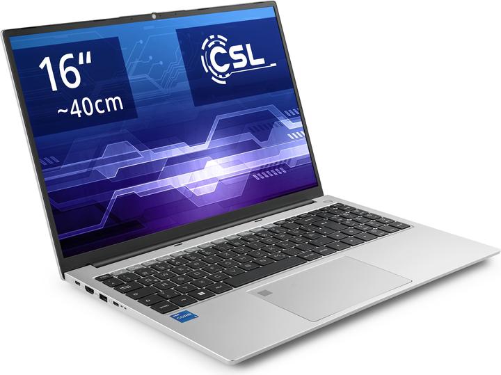 Actual product image CSL Notebook R'Evolve C16 / 64GB / 2000GB / Windows 11 Pro (16", Intel Core i5-1235U, 64 GB, 2000 GB, DE)