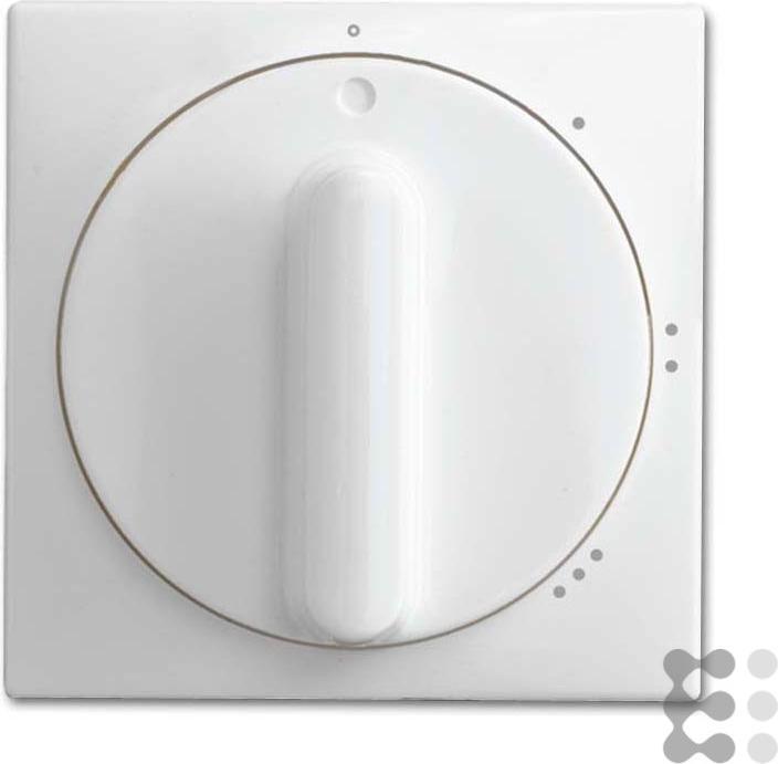 Actual product image Busch-Jaeger balance SI cover 2542 DR/01-914 for 3-step rotary switch alpine white