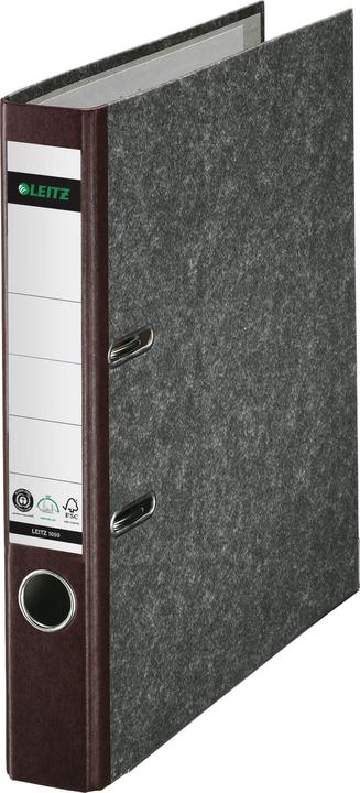 Immagine prodotto Leitz Cartella a nuvola in marmo, 180 gradi, DIN A4, 52 mm, dorso marrone, copertina in cartone, esterno (A4, 52 mm, 1 Pezzo/i)