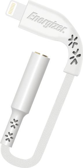 Produktbild Energizer Lifetime Audio Stereo Cable Adapter (0.11m) white