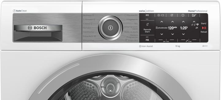Image du produit Bosch Hausgeräte WTXH7E50CH (9 kg, Droite, Fiche CH)