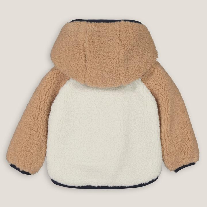 Actual product image La Redoute Collections Teddy fleece hooded jacket (102)
