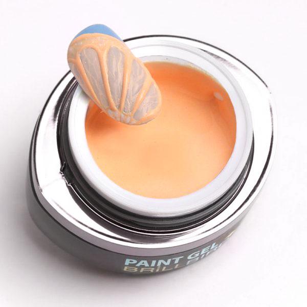 BrillBird Paint gel Contour 4 peach 5ml (Peach)