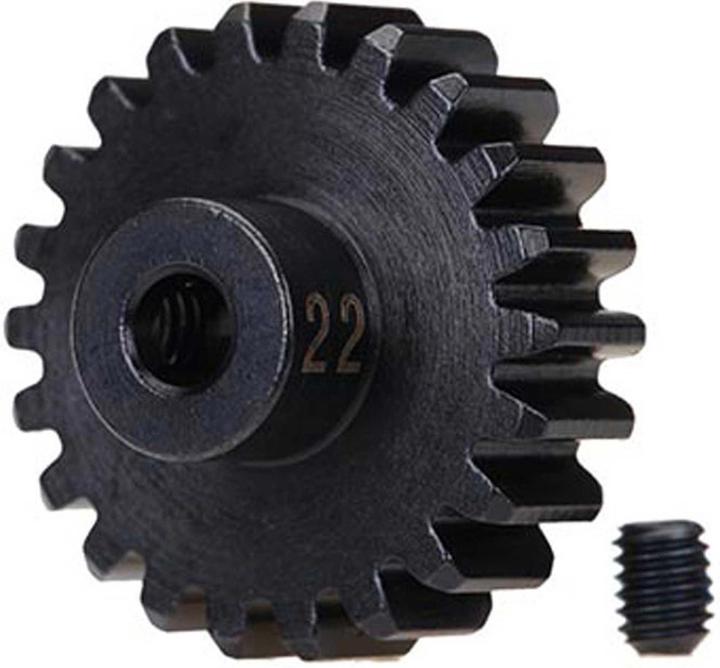 Produktbild Traxxas motorritzel 22 zähne / 32dp / 3,2mm bohrung / gehärtet