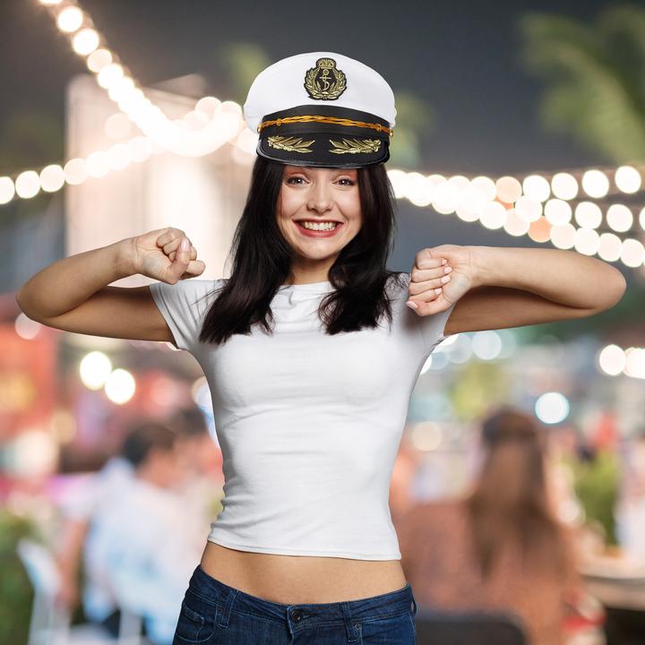 Actual product image Relaxdays Captain Hat, One Size