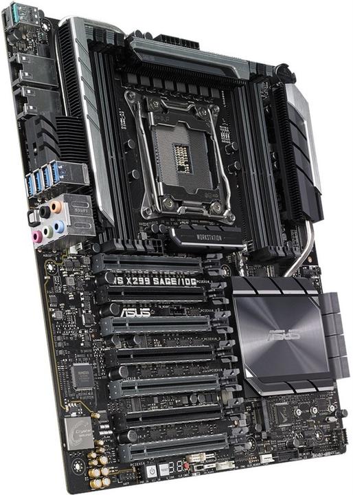 Produktbild ASUS Ws X299 Sage/10g (LGA 2066, Intel X299, SSI CEB)