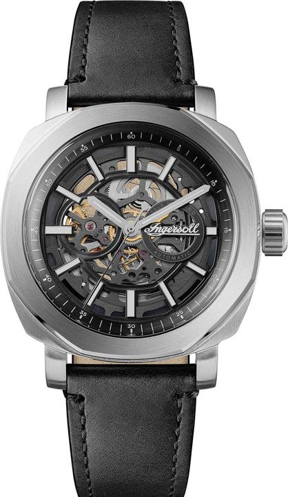 Actual product image Ingersoll 1892 Ingersoll I16401 Herrenuhr Ingersoll Outrider Automatik 44mm 5ATM (Skeleton watch, 44 mm)