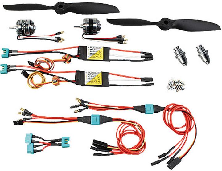 Actual product image Multiplex TwinStar BL drive set