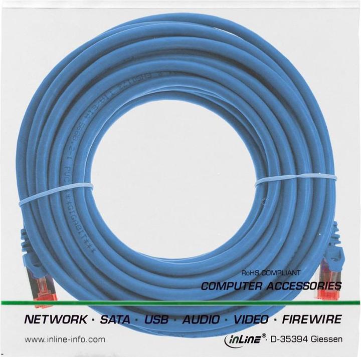 Actual product image InLine Patch cable (S/FTP, CAT6, 25 m)
