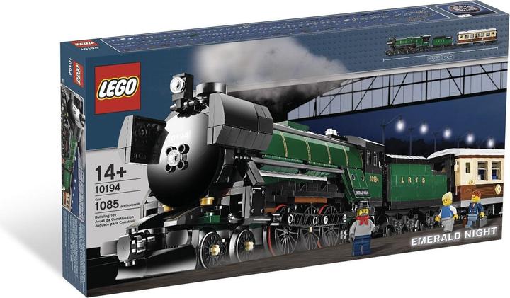 Immagine prodotto LEGO 10194 Emerald Night Emerald Express - NUOVO & OVP - Ultra raro (10194, LEGO Creator Expert)