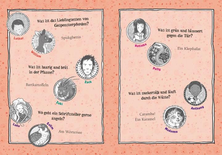 Actual product image Die Schule der magischen Tiere: Witze! – Über 333 magische Tier- und Schülerwitze (German, Margit Auer, Nina Dulleck, 2019)