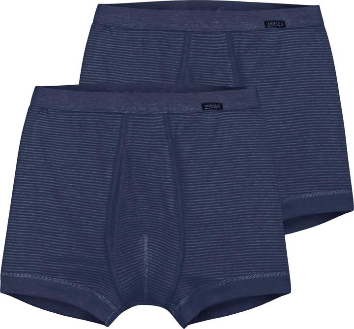 Produktbild Ammann 2 Herren Unterhosen mit Eingriff Komfortbund hochwertig bequem klassisch (XL, Einzelpack)