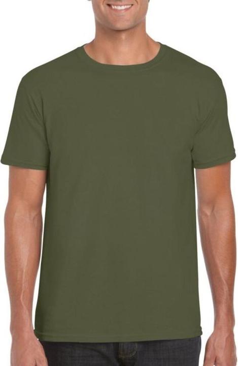 Actual product image Gildan Mens Soft Style Ringspun T Shirt (L)