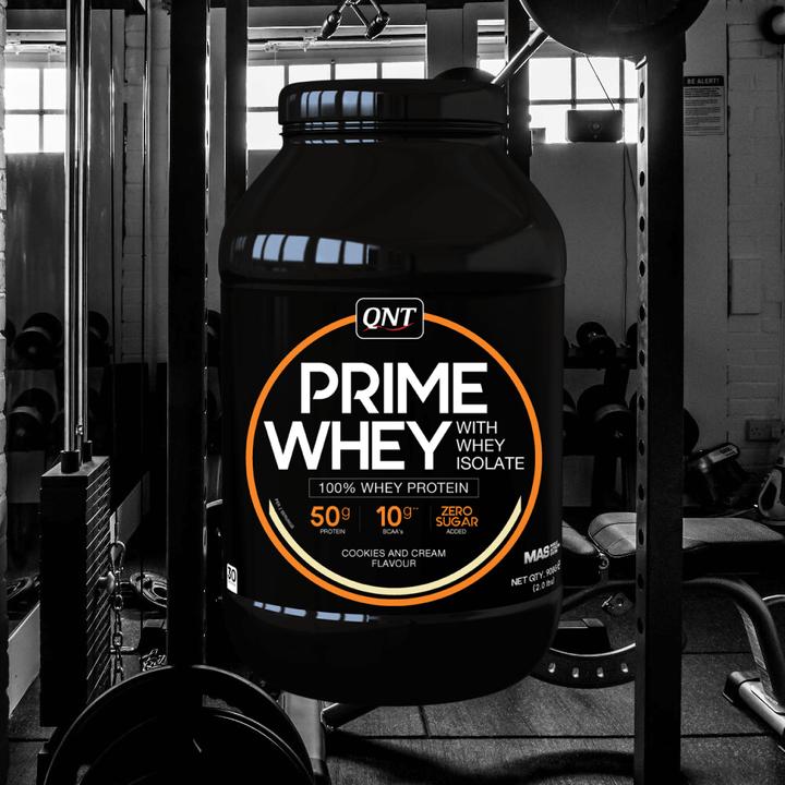 Actual product image QNT Prime Whey 908g (Cookies & Cream, 1 pcs., 908 g)