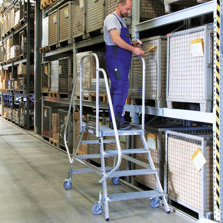 Productafbeelding Munk Platformladder met tweezijdige beklimming (Platform ladder, 262 cm)