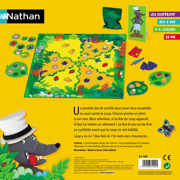 Produktbild Nathan Le jeu du loup (Französisch)