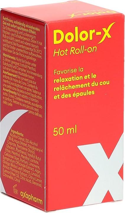 Produktbild Dolor-X Hot Roll-on Gel (1 x, 50 ml, 90 g)