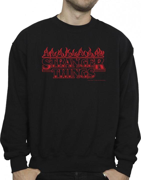 Produktbild Netflix Stranger Things Flames Sweatshirt (M)