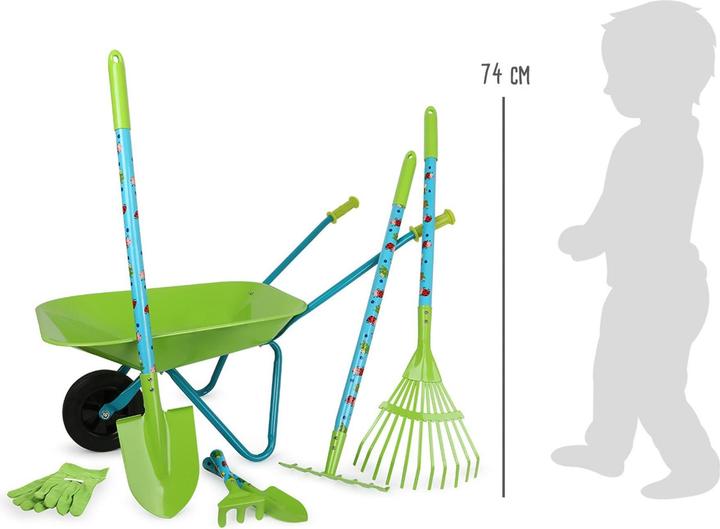Image du produit small foot Grand ensemble de jardin avec brouette