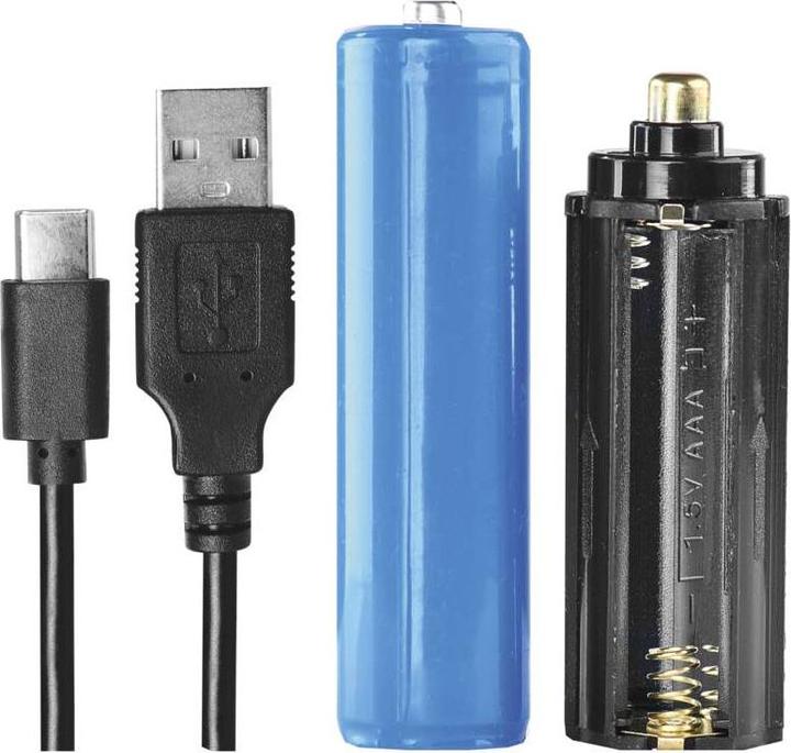 Image du produit Emos Lampe de poche en métal (18.30 cm, 600 lm)