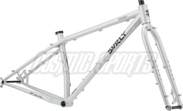 Actual product image Surly Krampus MTB frame kit, 29+, XL, first loser silver
