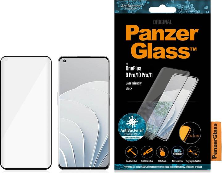 Actual product image PanzerGlass Case Friendly (1 Piece, OnePlus 10 Pro, K11, Realme 9 Pro+)