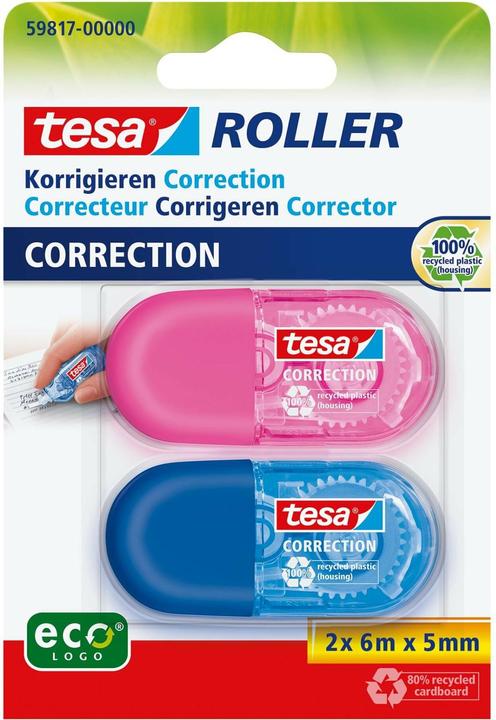 tesa 2x Mini correction roller
