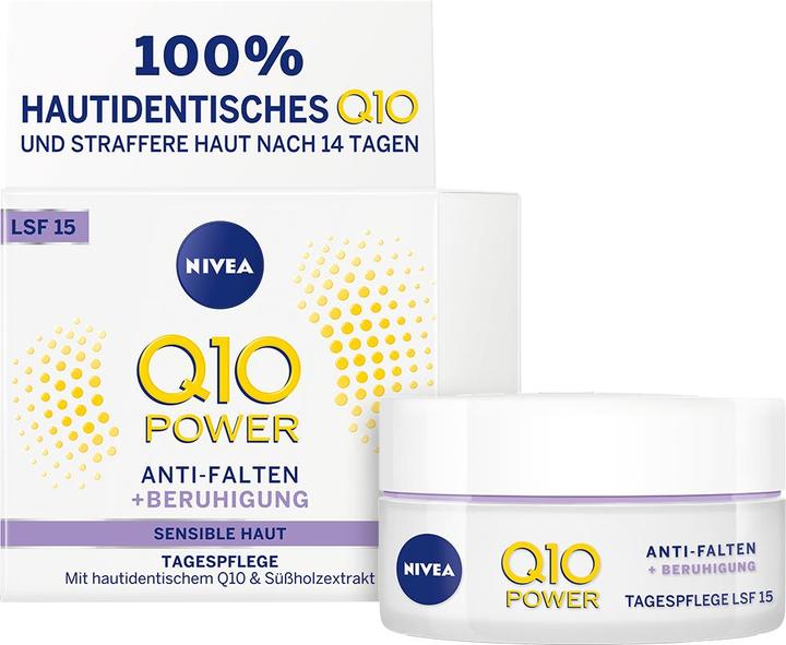 NIVEA Anti -Wreckcreme von Q10 pro Tag, SPF 15, 50 ml (50 ml)