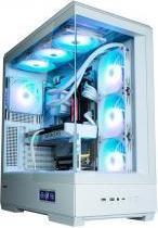 Produktbild Zalman GHE P50 DS ATX Geh??use Tempered Glass Panoramic View - Wei?? (ATX)